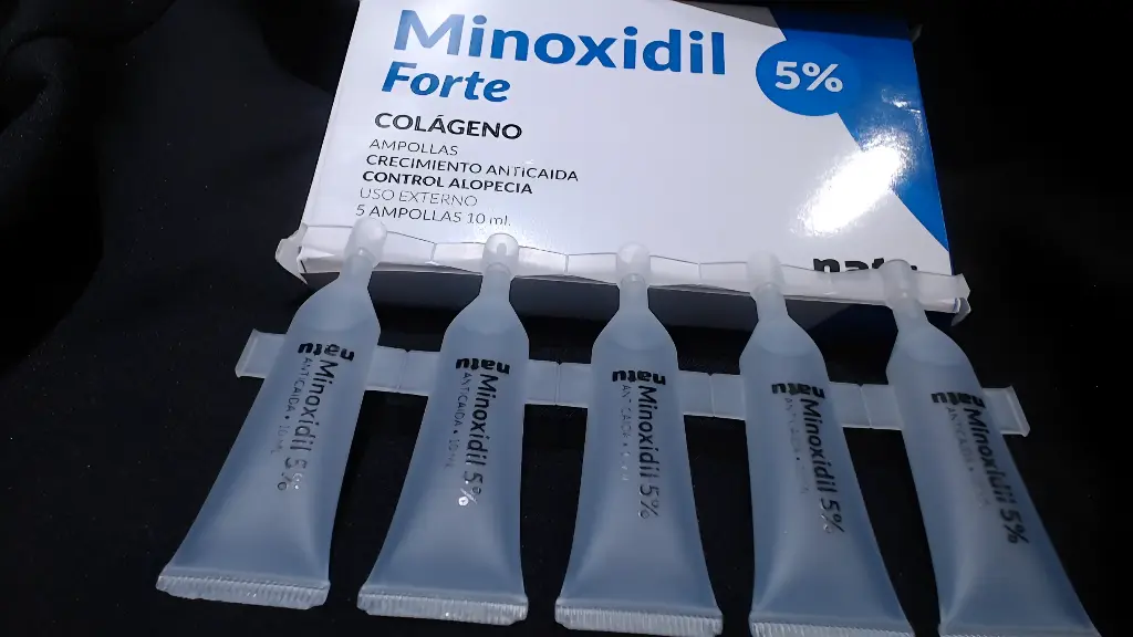 Natu Ampollas Minoxidil Forte • Control Caída